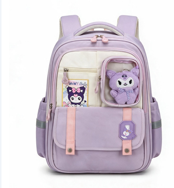 Sac à Dos Scolaire Style Kawaii Grand Volume avec