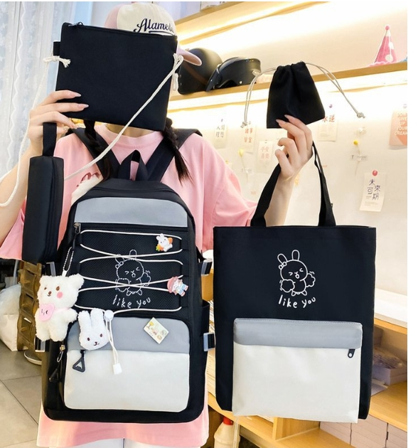 Sac à Dos Multifonctionnel Kawaii Grand Volume