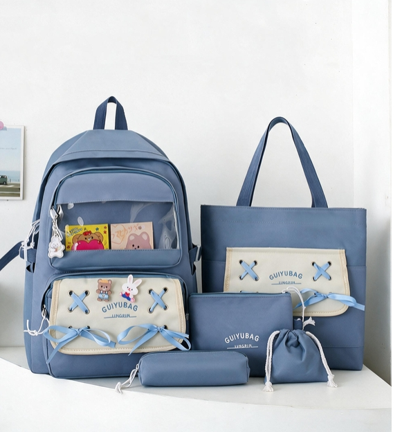 Sac à Dos Multifonctionnel Kawaii Grand Volume