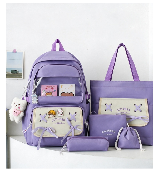 Sac à Dos Multifonctionnel Kawaii Grand Volume