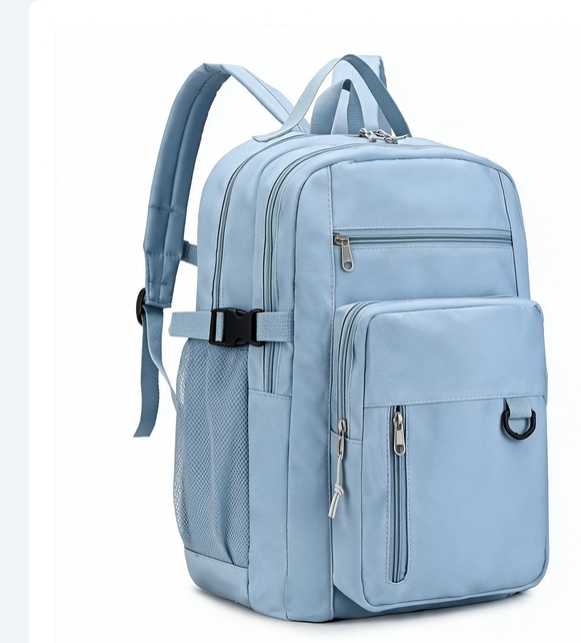 Sacs à dos Scolaire Style Décontracté Bleu Ciel