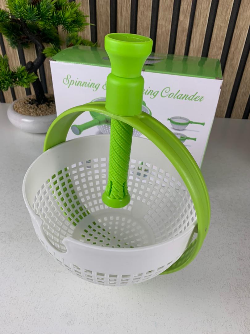 Panier D'Égouttage Rotatif pour Fruits et Légumes